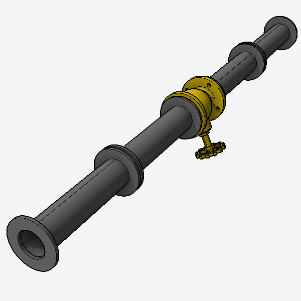 Parametric Pipeline with Configurable Valve