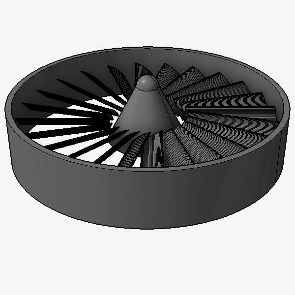 Jet Turbofan Stage