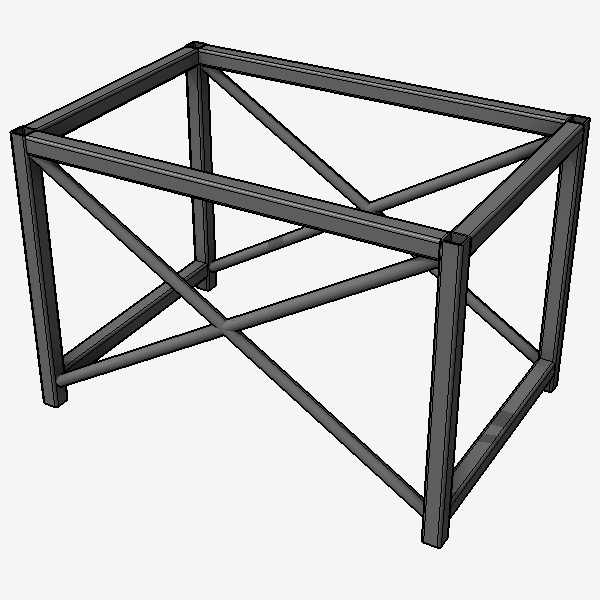 Structural Table Frame